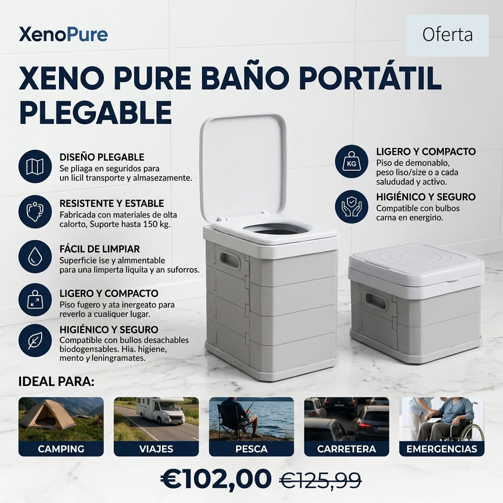 Xeno portable toilet